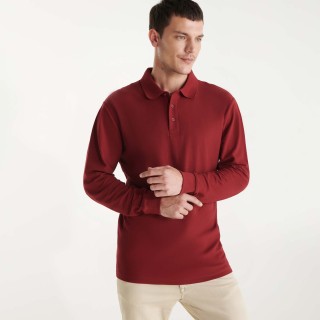 Polo manches longues homme