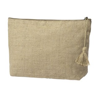 Trousse de toilette toile de jute