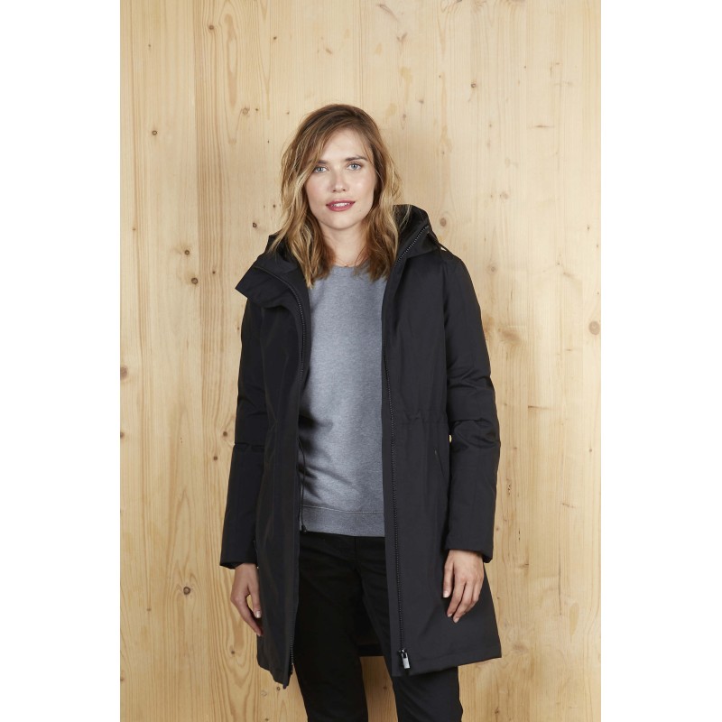 Parka chaude femme recyclee